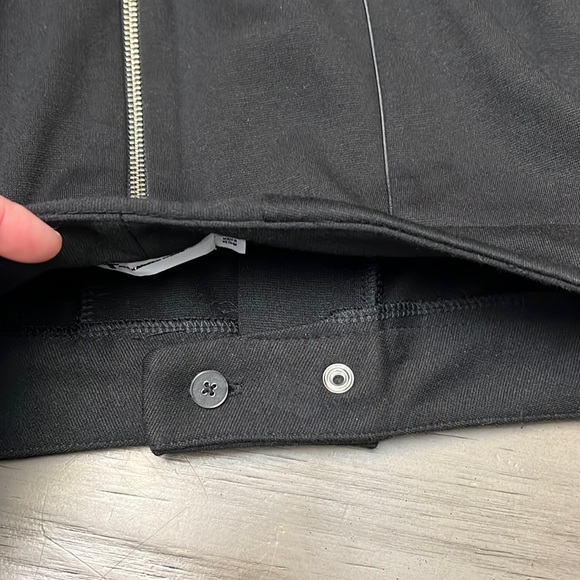 ALEXANDER WANG BLACK MINI SKIRT SMALL - Picture 11 of 14